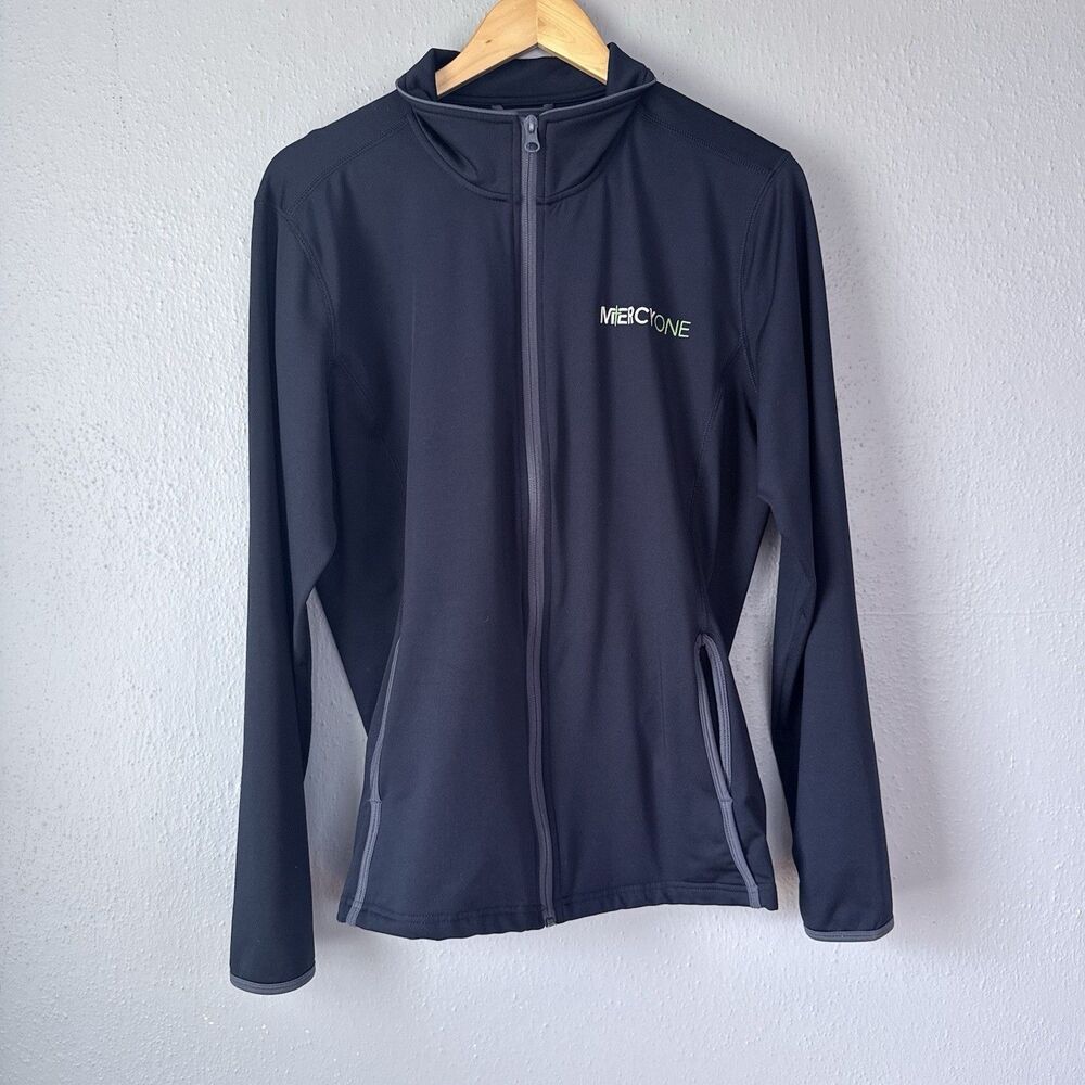 Mercy One Hospital Black Jacket Sport-tek Size XL Women’s Employee Full Zipper